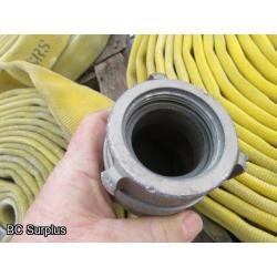 S-393: Fire Hose – 1.75 Inch – 50 Ft. Lengths – 8 Items