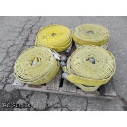 S-394: Fire Hose – 1.75 Inch – 50 Ft. Lengths – 8 Items