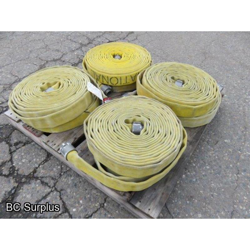 S-396: Fire Hose – 1.75 Inch – 50 Ft. Lengths – 8 Items