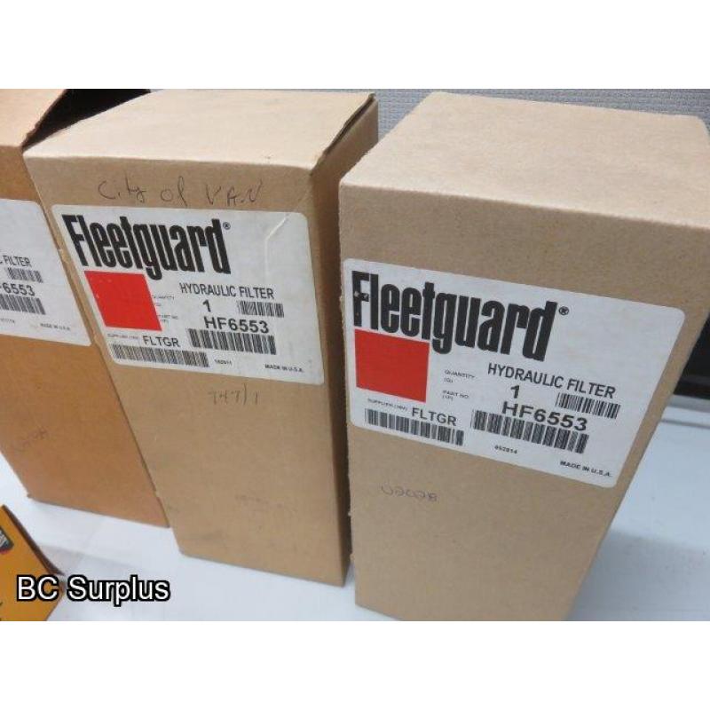 S-421: Napa & FleetGuard Filters – Various – 1 Lot