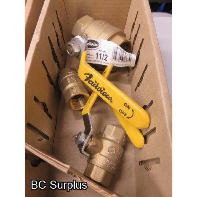 S-423: Hydraulic Fittings & Ball Valves – 1 Lot