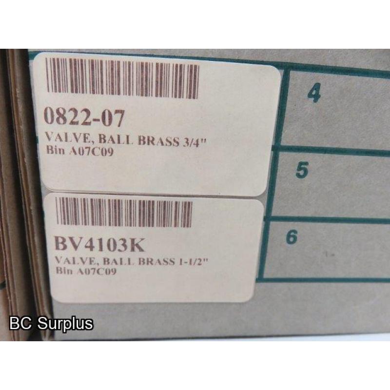 S-423: Hydraulic Fittings & Ball Valves – 1 Lot