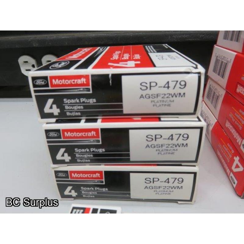 S-427: Motorcraft; NGK; AC Delco Spark Plugs – 1 Lot