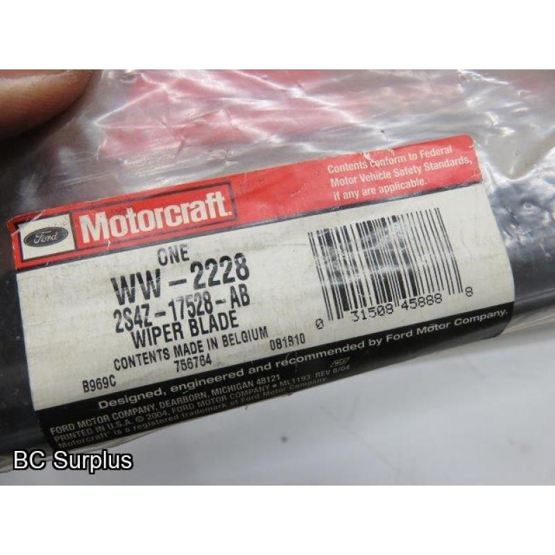 S-431: Windshield Wipers & Fuel Filters – 1 Lots