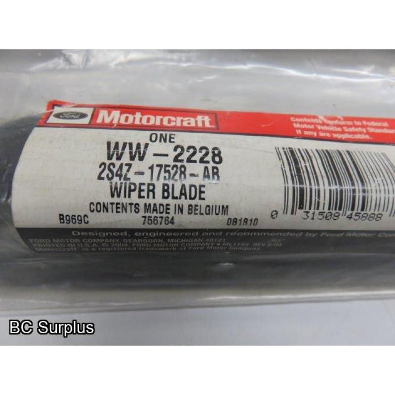 S-431: Windshield Wipers & Fuel Filters – 1 Lots