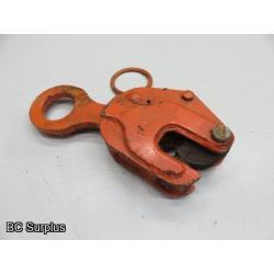 S-459: Plate Lifting Clamp – 1 Ton