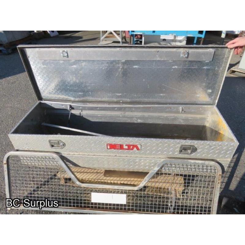 S-463: Delta Aluminium Truck Box & Airflow Tailgate – 2 Items