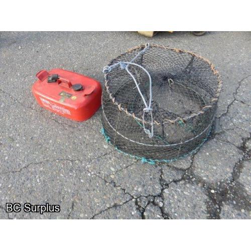 S-470: Prawn Trap & Marine Fuel Tank – 2 Items