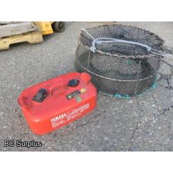 S-470: Prawn Trap & Marine Fuel Tank – 2 Items