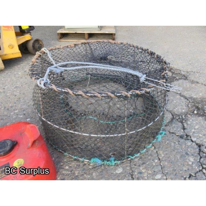 S-470: Prawn Trap & Marine Fuel Tank – 2 Items