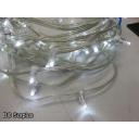 S-518: Cool White Clip Lights with Power Supply – 4 Items