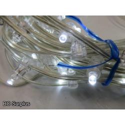 S-515: Cool White Clip Lights with Power Supply – 2 Items