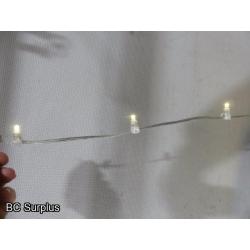 S-522: Warm White Clip Lights with Power Supply – 4 Items