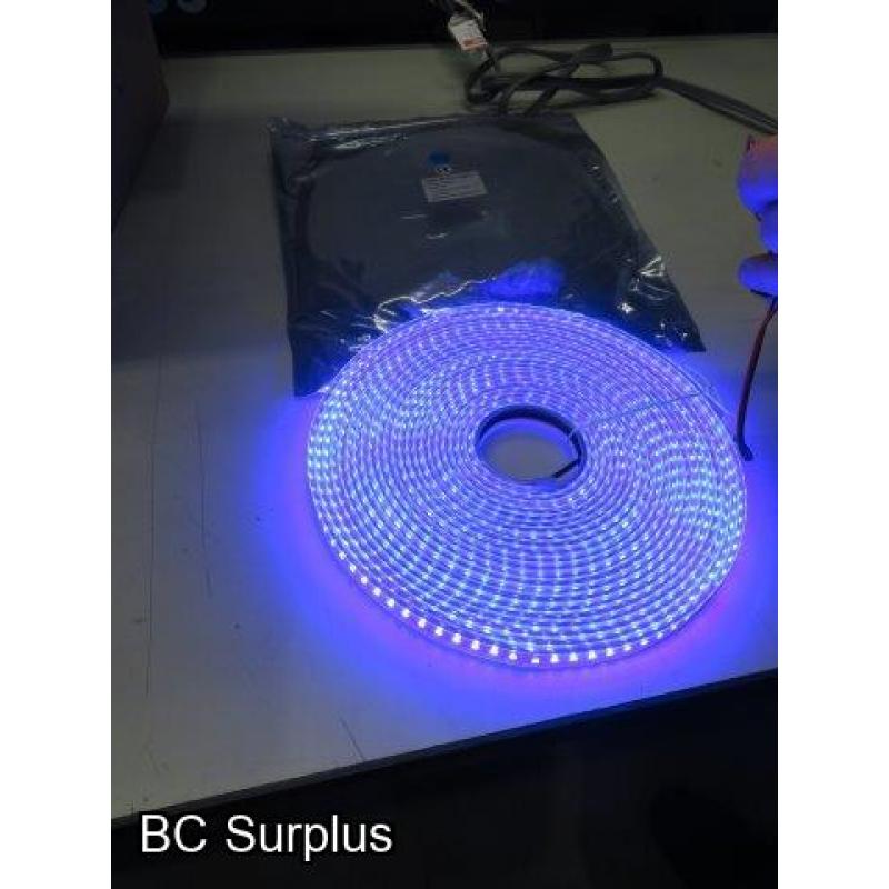 S-526: Blue LED Strip Lights – 25 Lengths of 10 Meters – 1 Box