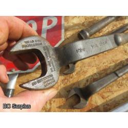 S-548: Klein; Gray; Other Spud Wrenches & Tools – 1 Lot