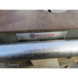 S-559: Rockwell 34-400 Table Saw/1.5 HP Motor