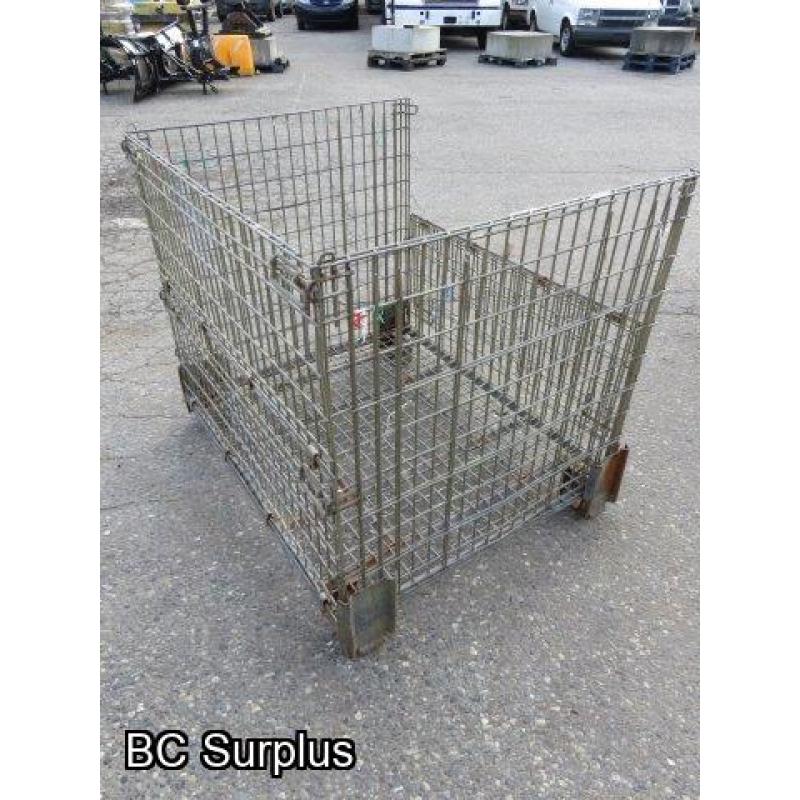 S-571: Folding Wire Cage