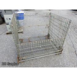 S-571: Folding Wire Cage