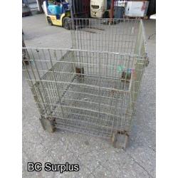 S-571: Folding Wire Cage