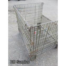 S-571: Folding Wire Cage