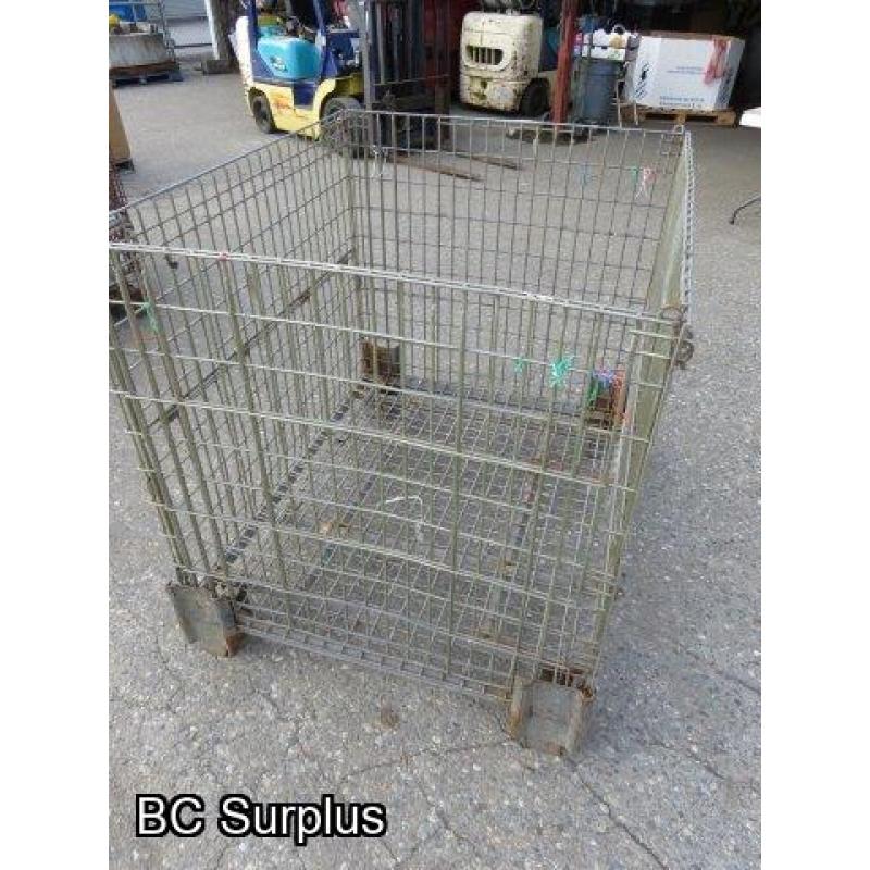 S-571: Folding Wire Cage