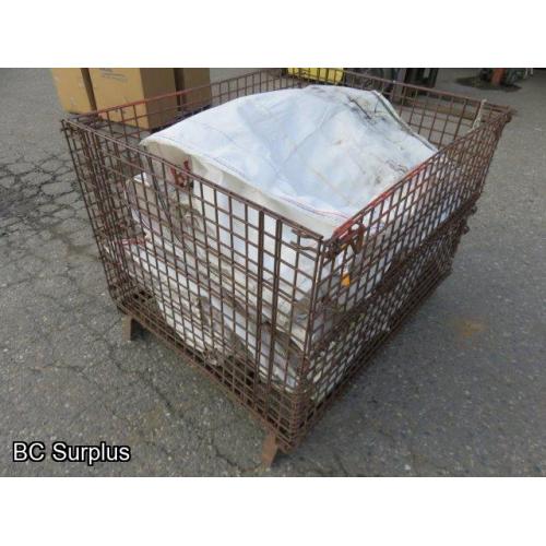 S-572: Folding Wire Storage Cage – Contents NOT Included