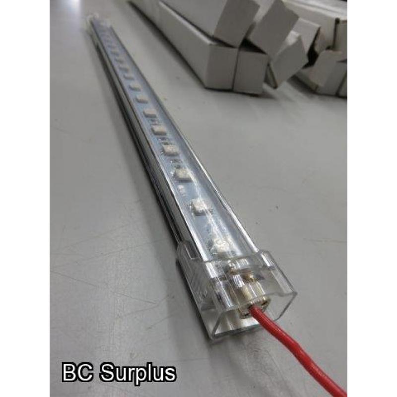 S-585: LED Colour Light Strips – 12 inches each – 30 Items