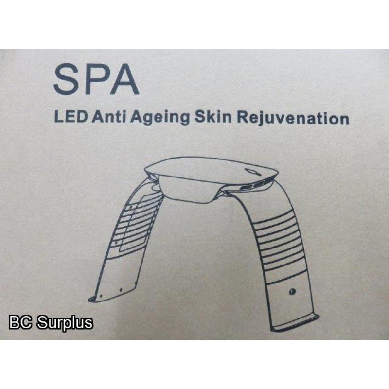 S-600: SPA LED Skin Rejuvenator – Unused – Sealed Box