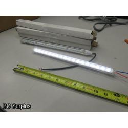 S-590: White LED Light Strips – 12 inches each – 60 Items