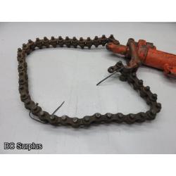 S-617: Hydraulic Pipe Clamp – Orange