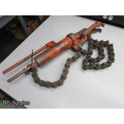 S-617: Hydraulic Pipe Clamp – Orange