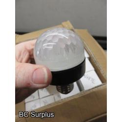 S-594: LED Light Bulbs – White – 67 Items