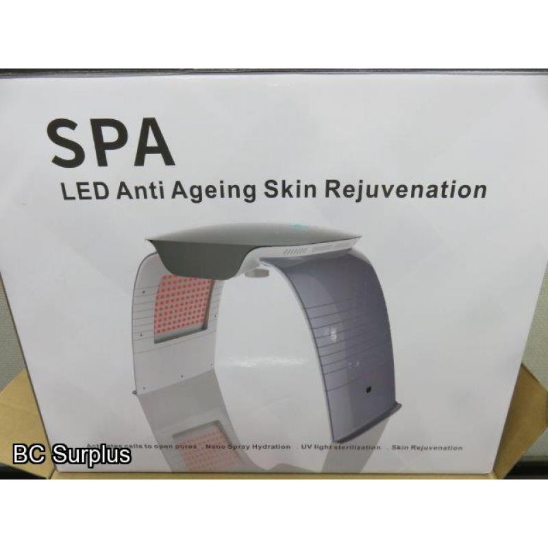 S-600: SPA LED Skin Rejuvenator – Unused – Sealed Box