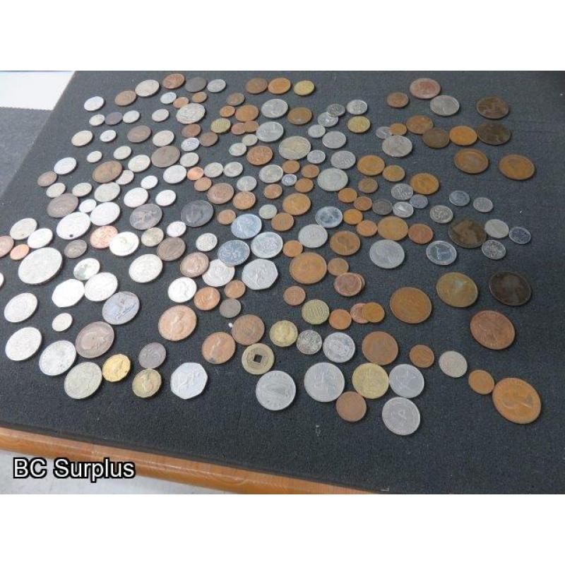 S-659: Foreign Coin Collection – Various – 1 Lot