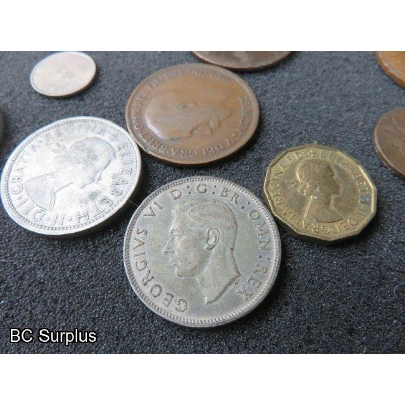 S-659: Foreign Coin Collection – Various – 1 Lot