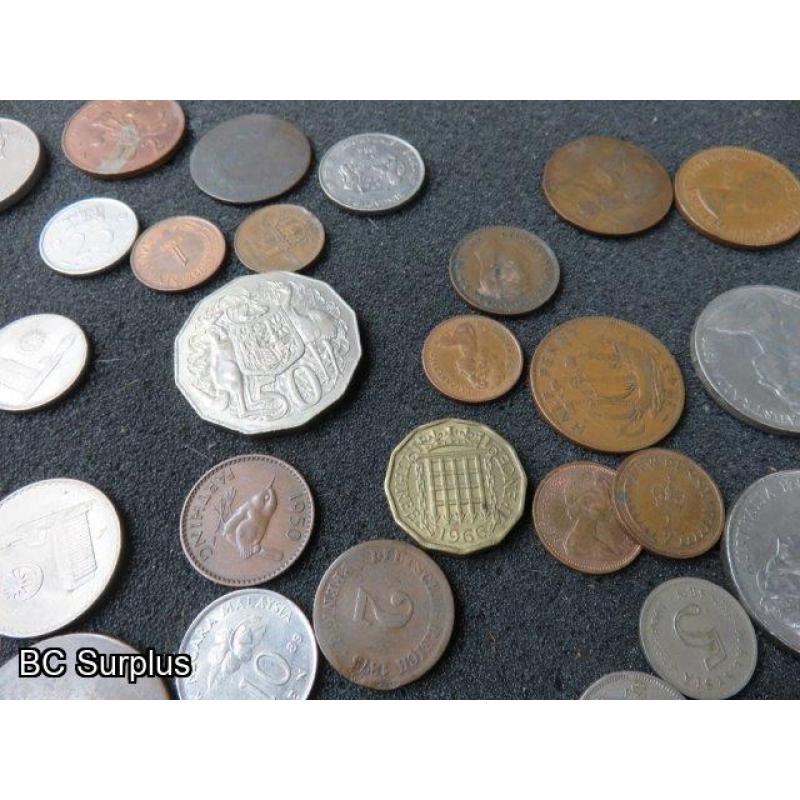 S-659: Foreign Coin Collection – Various – 1 Lot