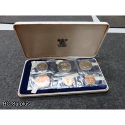 S-661: Aisle of Man 1971 Coin Proof Set