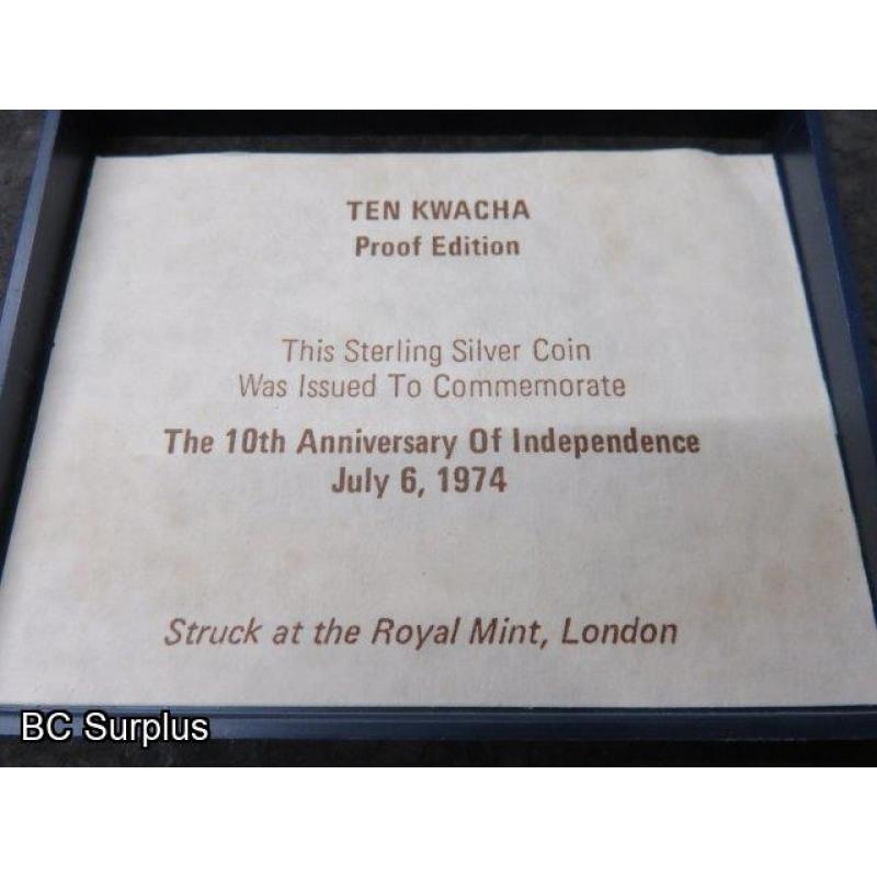 S-662: Republic of Malawi Independence Coin – Sterling