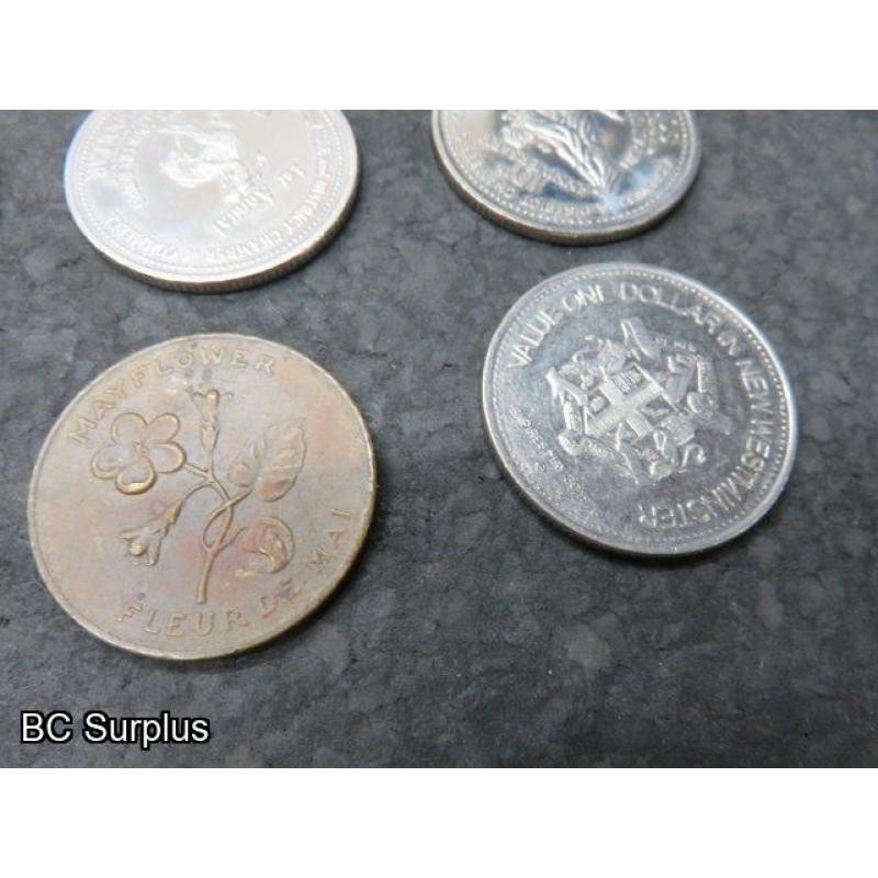 S-667: Hyack Dollars and Various Coins – 16 Items