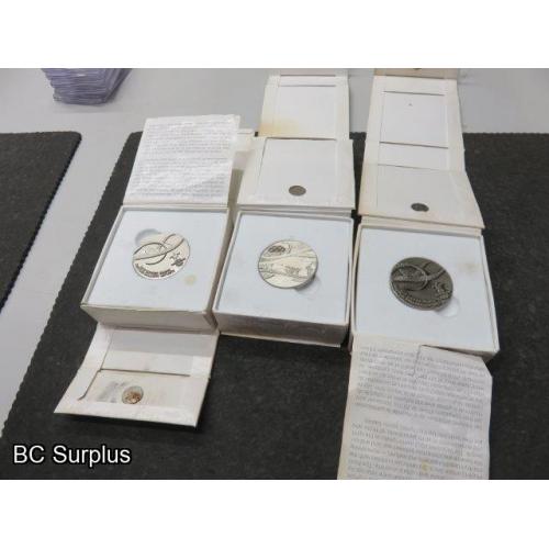 S-670: Vancouver 2010 Olympic Commemorative Coins – 3 Items