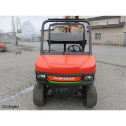 T-1000: 2010 Cushman Truckster Diesel Utility Dump Truck