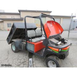 T-1000: 2010 Cushman Truckster Diesel Utility Dump Truck