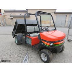 T-1000: 2010 Cushman Truckster Diesel Utility Dump Truck