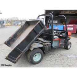 T-1000: 2010 Cushman Truckster Diesel Utility Dump Truck