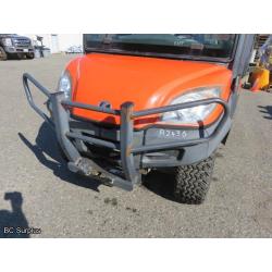 T-1001: 2013 Kubota RTV1100 4x4 Diesel Utility Vehicle