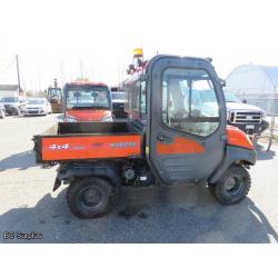 T-1001: 2013 Kubota RTV1100 4x4 Diesel Utility Vehicle