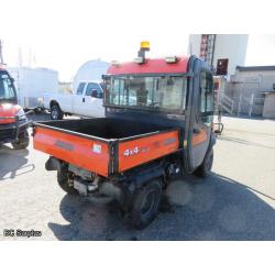 T-1001: 2013 Kubota RTV1100 4x4 Diesel Utility Vehicle