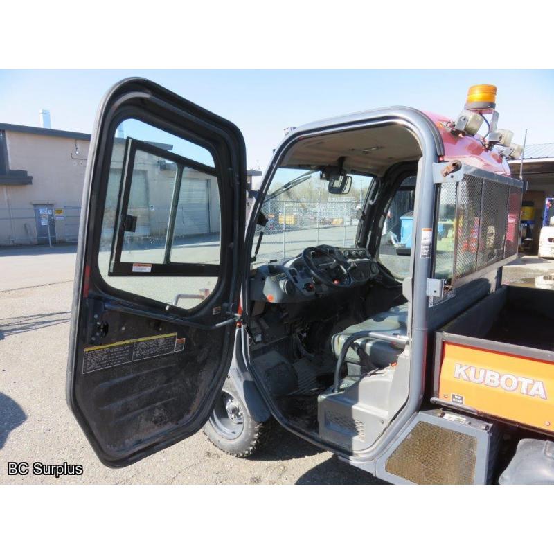 T-1001: 2013 Kubota RTV1100 4x4 Diesel Utility Vehicle