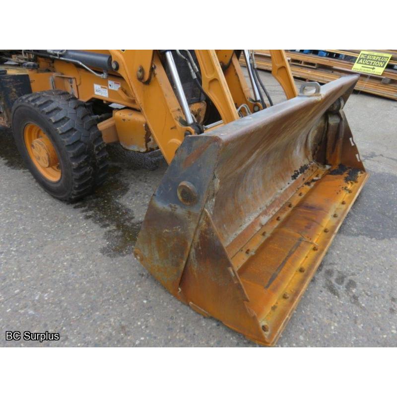 T-1004: 2013 Case 590 Super N 4x4 Backhoe Loader – 7927 Hours