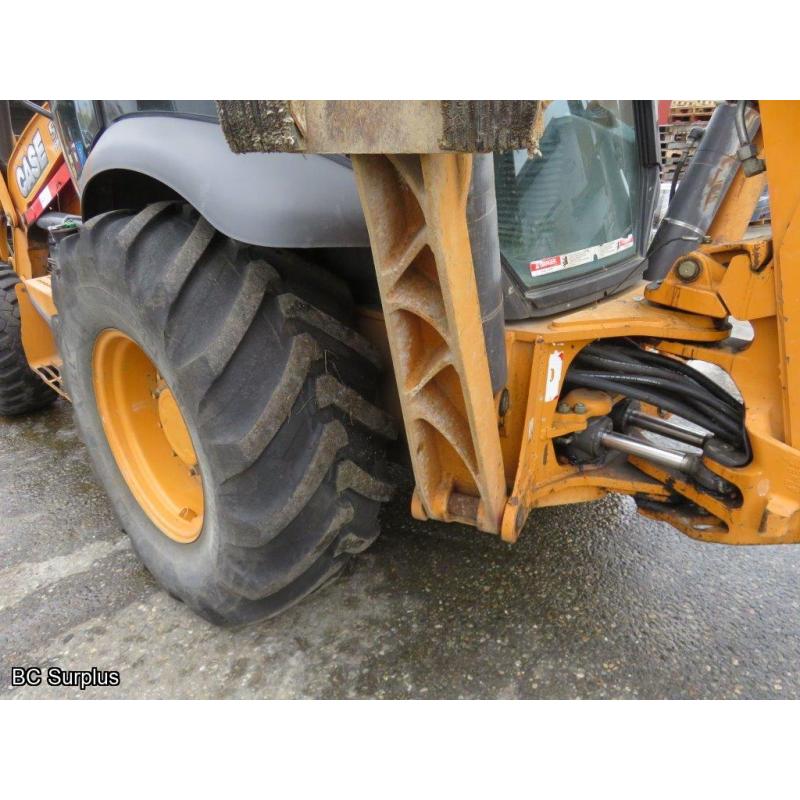 T-1004: 2013 Case 590 Super N 4x4 Backhoe Loader – 7927 Hours